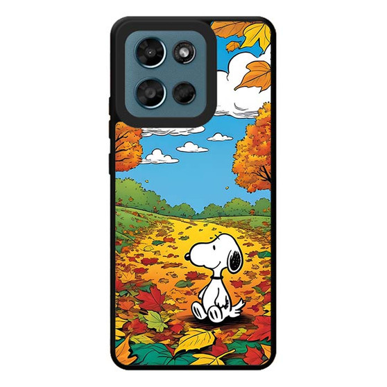 Snoopy Autumn Motorola Moto G Play 2026 Case