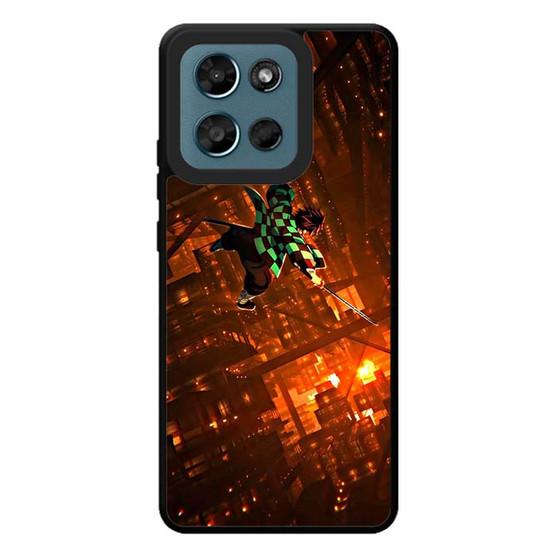 Tanjiro enter infinity castle demon slayer Motorola Moto G Play 2026 Case