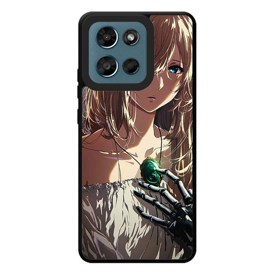 Violet evergarden sad Motorola Moto G Play 2026 Case