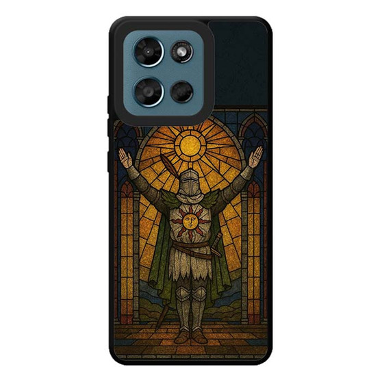 Dark Souls Solaire of Astora Stained Glass Motorola Moto G Play 2026 Case