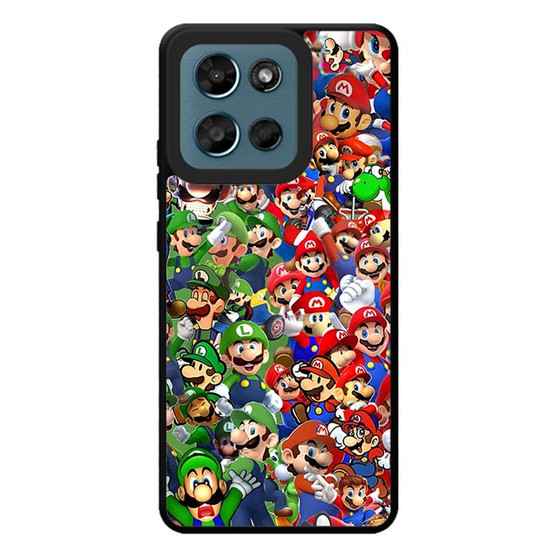 Mario Luigi Collages Motorola Moto G Play 2026 Case