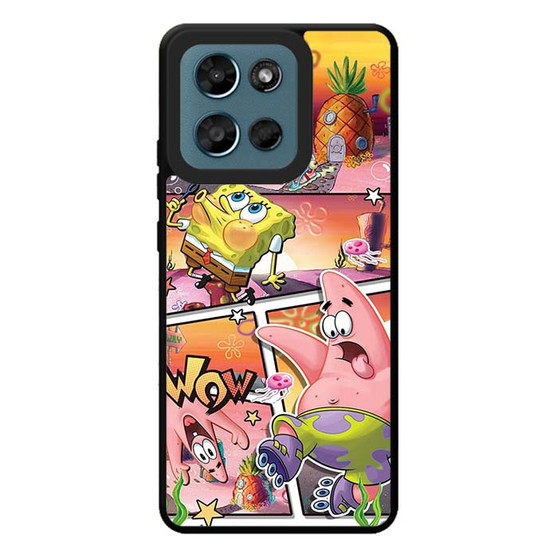SpongeBob SquarePants and Patrick Fun Motorola Moto G Play 2026 Case