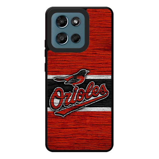 Baltimore Orioles Wooden Style Motorola Moto G Play 2026 Case