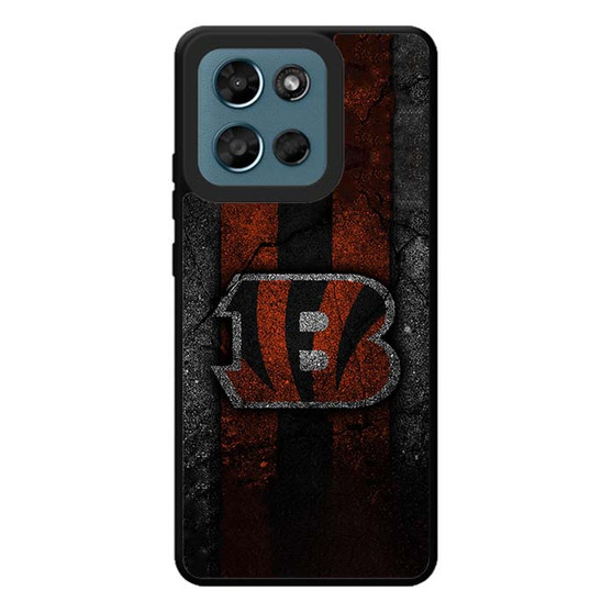 Cincinnati Bengals Asphalt Style Motorola Moto G Play 2026 Case
