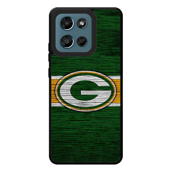 Green Bay Packer Wooden Style Motorola Moto G Play 2026 Case