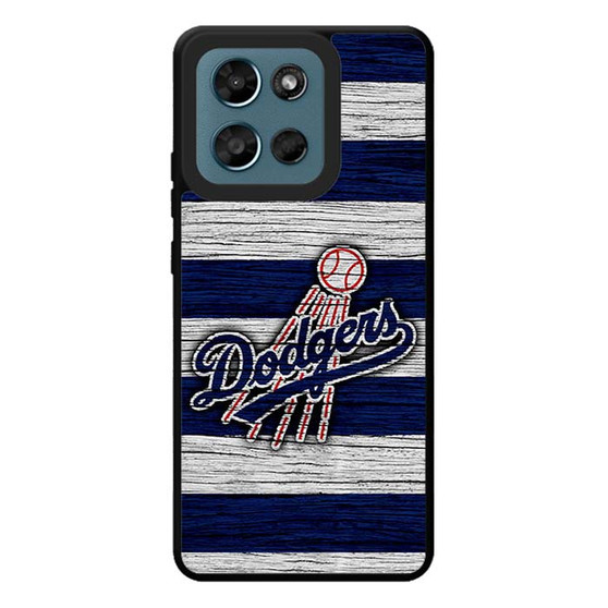 Los Angeles Dodgers Wooden Style Motorola Moto G Play 2026 Case