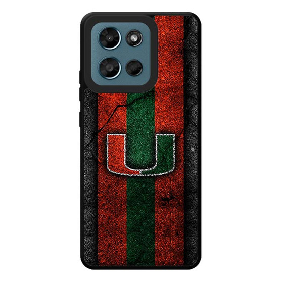 Miami Hurricanes  Asphalt Style Motorola Moto G Play 2026 Case