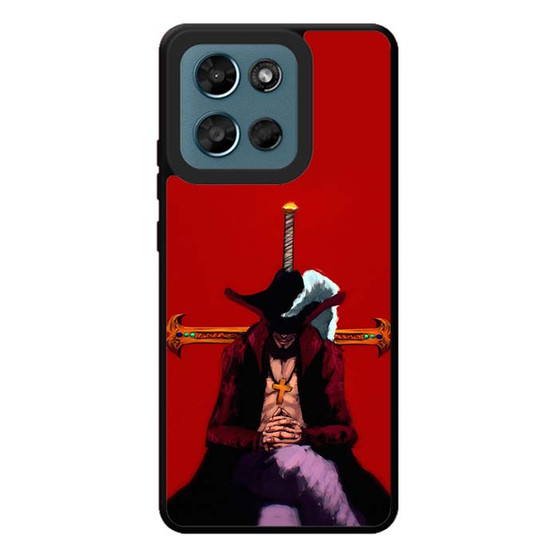 One Piece Series Mihawk in Red Motorola Moto G Play 2026 Case