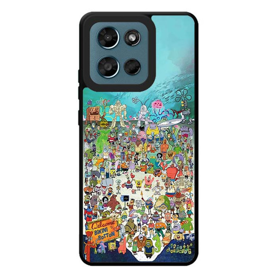 Spongebob Squarepants All Characters Motorola Moto G Play 2026 Case