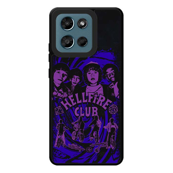 Stranger Things Hellfire Club Stripy Motorola Moto G Play 2026 Case