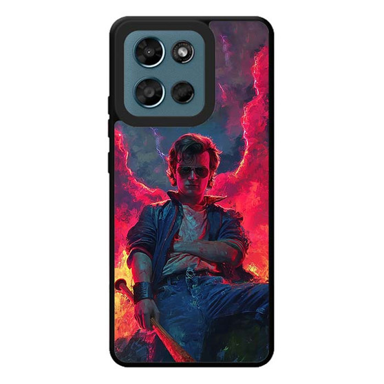 Stranger Things Steve Harrington Art Motorola Moto G Play 2026 Case