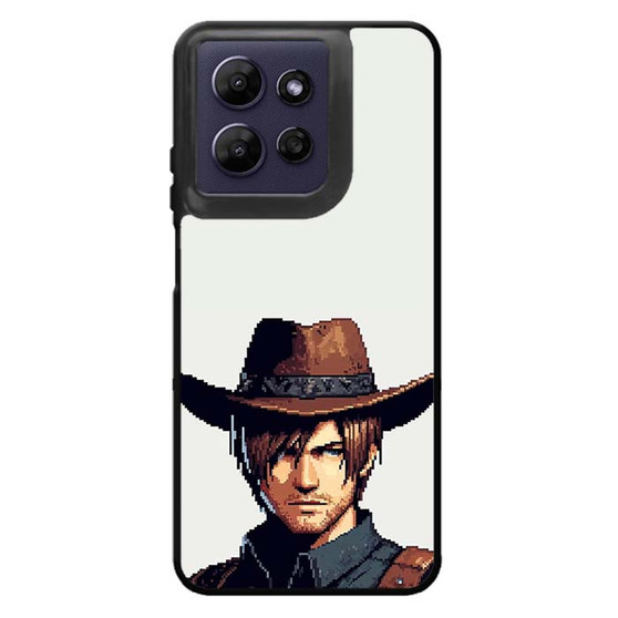 Resident Evil 4 Pixel Leon Motorola Moto G Power 2026 Case