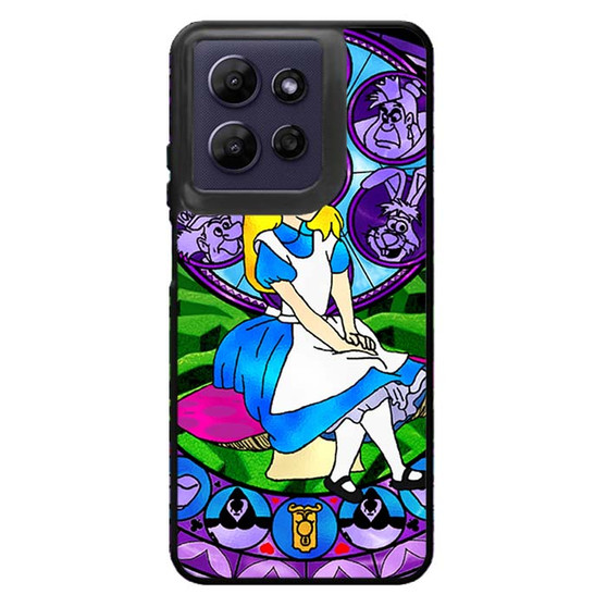 alice stained glass Motorola Moto G Power 2026 Case