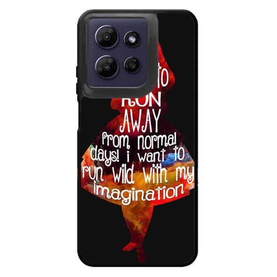Alice's Quotes Motorola Moto G Power 2026 Case