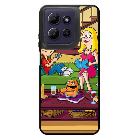 American Dad Cartoon Motorola Moto G Power 2026 Case