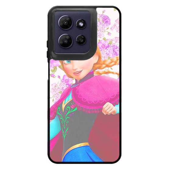 Anna Frozen Pink Floral Motorola Moto G Power 2026 Case