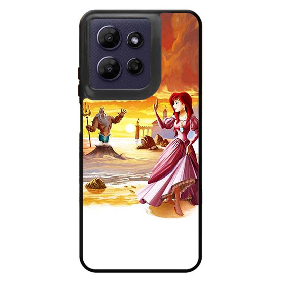 Ariel the Little Mermaid & King of Sea Motorola Moto G Power 2026 Case
