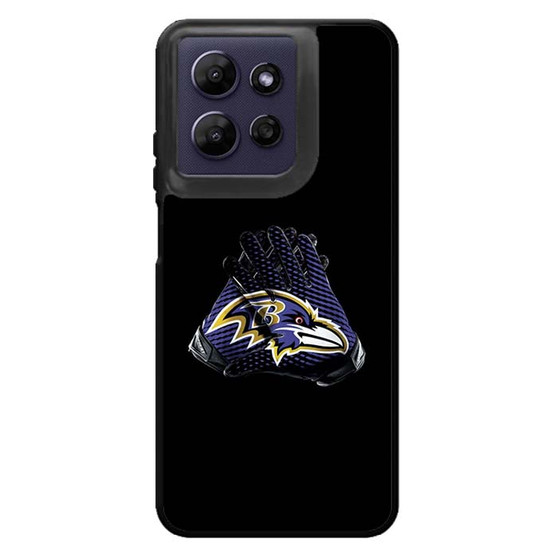 Baltimore Ravens gloves Motorola Moto G Power 2026 Case