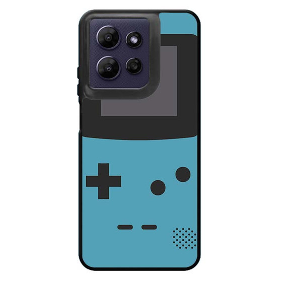 blue custom gameboy Motorola Moto G Power 2026 Case
