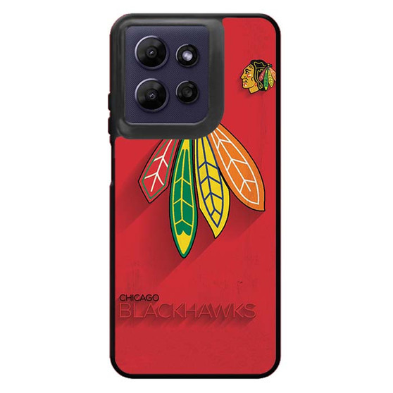 chicago blackhawks logo poster Motorola Moto G Power 2026 Case
