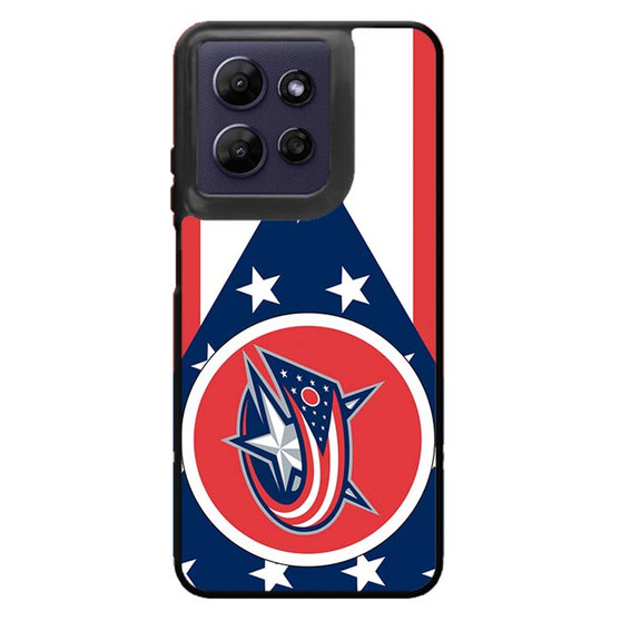 NHL Columbus Blue Jjackets 1 Motorola Moto G Power 2026 Case