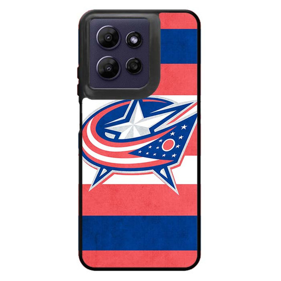 NHL Columbus Blue Jjackets 2 Motorola Moto G Power 2026 Case