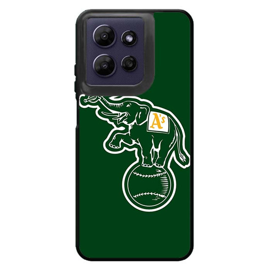 Oakland Athletics Elephant Logo Motorola Moto G Power 2026 Case
