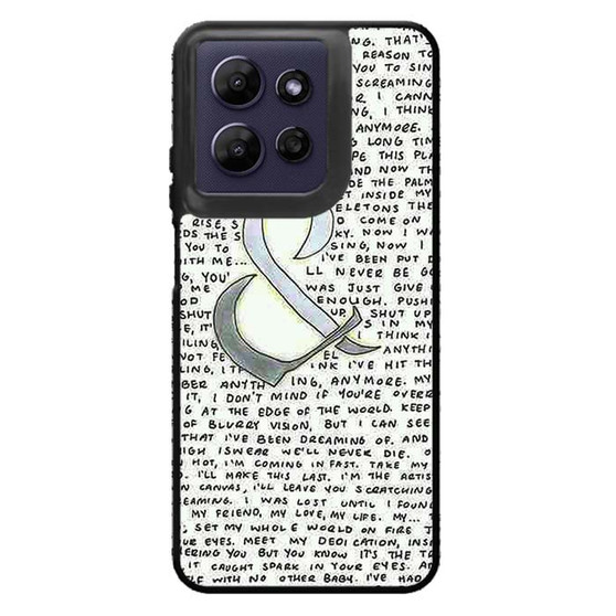 Of Mice & Men Lyrics 7 Motorola Moto G Power 2026 Case