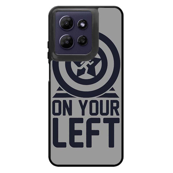 On your left captain america 1 Motorola Moto G Power 2026 Case