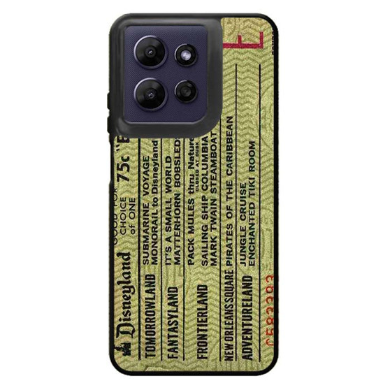 original disneyland ticket Motorola Moto G Power 2026 Case