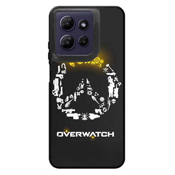 Overwatch's Logo Weapons Pattern Motorola Moto G Power 2026 Case