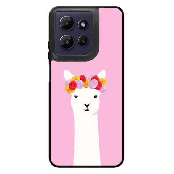 Pink Alpaca Motorola Moto G Power 2026 Case