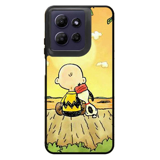 Snopy in Sun Down Motorola Moto G Power 2026 Case