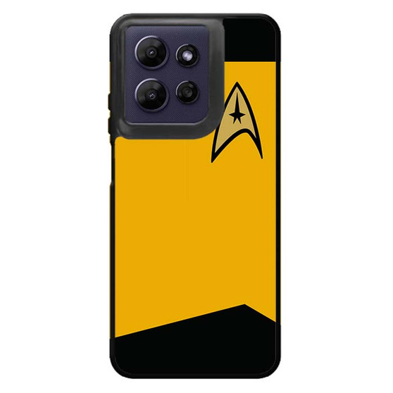 Star Trek Logo Light Yellow Motorola Moto G Power 2026 Case