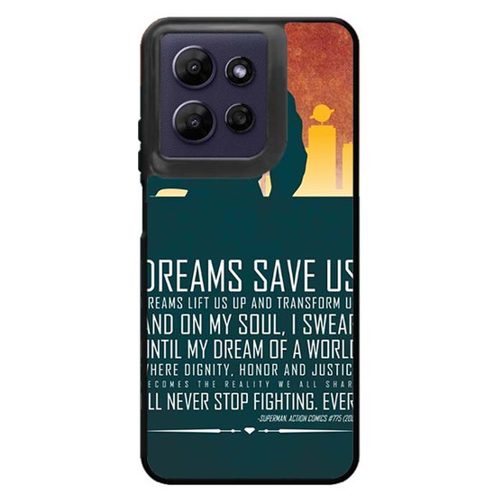 Superman Quote Motorola Moto G Power 2026 Case