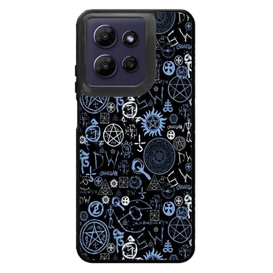 supernatural logo collage Motorola Moto G Power 2026 Case