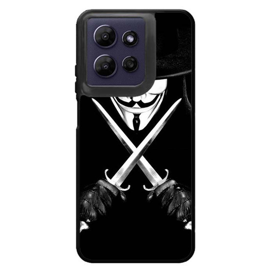 V For Vendetta Annonymous Motorola Moto G Power 2026 Case