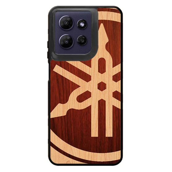 yamaha wood Motorola Moto G Power 2026 Case