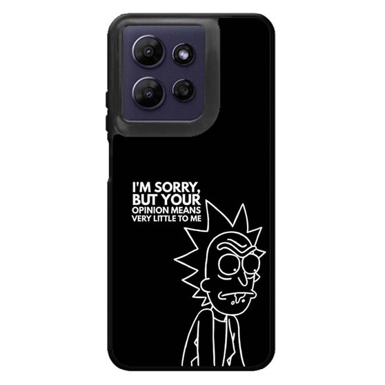 Rick and Morty Sarcasm Motorola Moto G Power 2026 Case