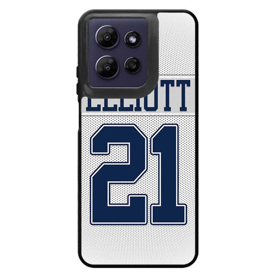 Cowboys Elliott 21 in Pattern Motorola Moto G Power 2026 Case