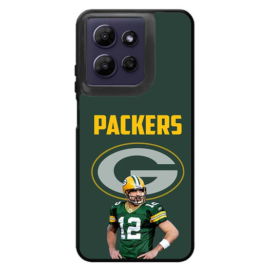 Aaron Rodgers Green Bay Packers 1 Motorola Moto G Power 2026 Case