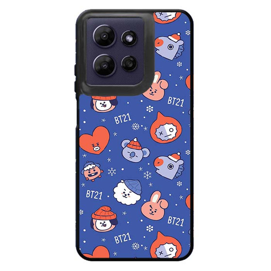 BT21 on Winter Motorola Moto G Power 2026 Case