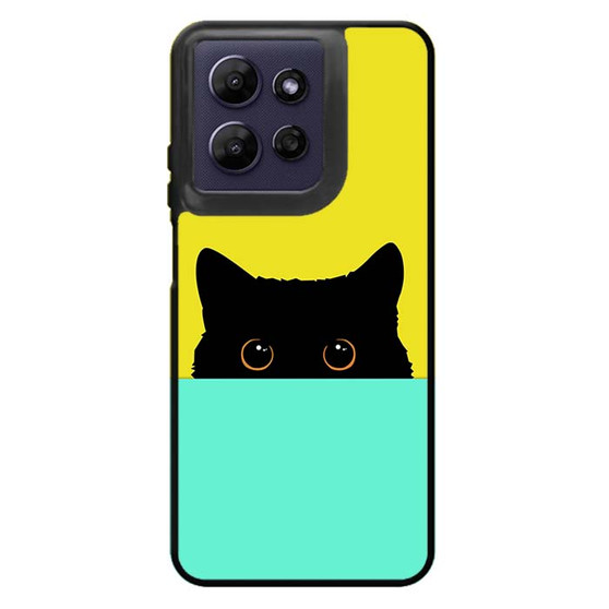 Cute Black Cat Motorola Moto G Power 2026 Case
