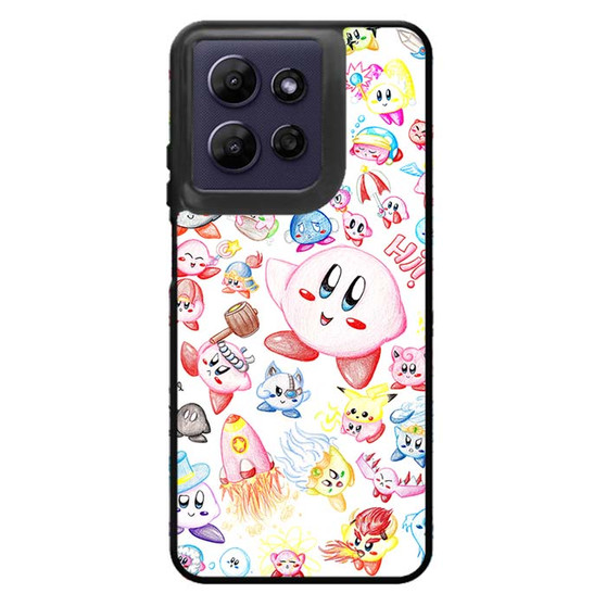 Kirby Paint Collage Motorola Moto G Power 2026 Case