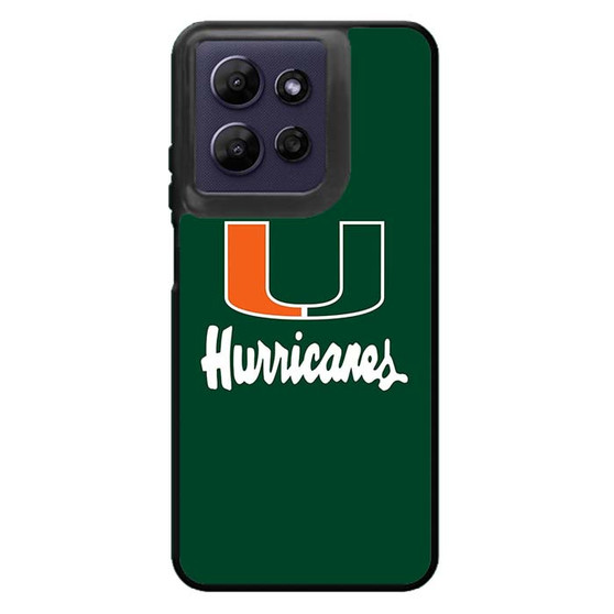 Miami hurricanes Motorola Moto G Power 2026 Case