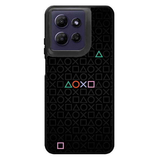 Playstation Buttons Motorola Moto G Power 2026 Case