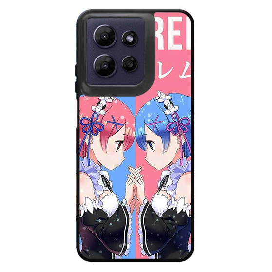 Re Zero Ram and Rem Motorola Moto G Power 2026 Case