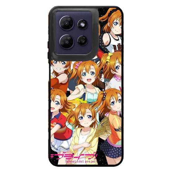 School Idol Project Honoka Kosaka Collage Motorola Moto G Power 2026 Case