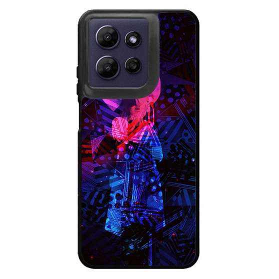 Sia Neon Pattern Art Motorola Moto G Power 2026 Case