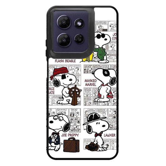 Snoopy Comic Art Motorola Moto G Power 2026 Case